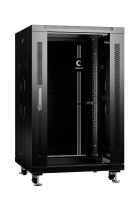 Шкаф телекоммуникационный 19" напольный 18U SH-05C-18U60/60-BK (8555c) 8555c
