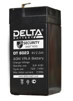Аккумулятор герметичный свинцово-кислотный Delta DT 6023 (75мм) 4614010040025