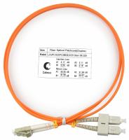 Патч-корд оптический FOP-62-LC-SC-1m (7608c) 7608c