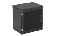 Шкаф телекоммуникационный 19" настенный 9U ШТ-НСр-9U-600-450-П-Ч (130411-01543) 130411-01543