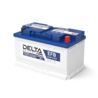 Аккумулятор автомобильный герметичный свинцово-кислотный Delta START MASTER EFB 1285 (85 Ah) 3401010420011