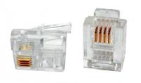 Разъем RJ-12 PLUG-6P4C-P-C2-100 (100 шт) 49379