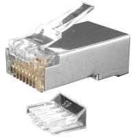 Разъем RJ-45 (8P8C) RJ-45 (8P8C) Cat.6, экран., со вставкой 100812