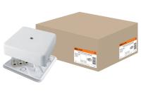 Распаячная коробка Коробка КР 75х75х20 ОП с клеммной колодкой, белая, IP40 (SQ1401-0204) SQ1401-0204