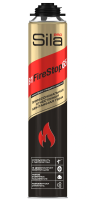 Пена монтажная профессиональная Пена огнестойкая Sila Pro B1 Firestop 65, 850 мл SPFR65