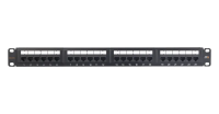 Патч-панель 19" NMC-RP24UE2-ES-1U-BK NMC-RP24UE2-ES-1U-BK