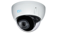 Видеокамера IP купольная RVi-1NCDX2368 (2.8) white 