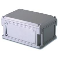 Корпус с фланцами и непрозрачной крышкой, без монтажной платы Корпус RAM box 400х200х146, высота крышки 21 мм, IP67 (542210) 542210