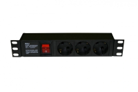 Блок розеток 10" SHE10-3SH-S-IEC 255010