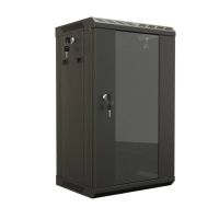 Шкаф телекоммуникационный 10" настенный, 6U TDB-6U-GP-RAL9004 445487