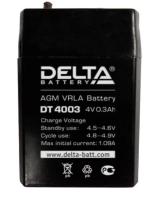 Аккумулятор герметичный свинцово-кислотный Delta DT 4003 4614010040018