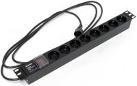 Блок розеток 19" SHE19-8SH-S-2.5IEC 397035