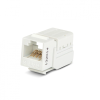 Вставка Keystone Jack RJ-45 KJNE-8P8C-C6-90-WH 46044