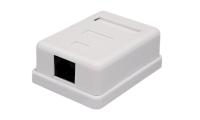 Компьютерная розетка Розетка настенная RJ-45, 8P8C, Cat.6, 1 порт UTP (10-0355) 10-0355