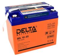 Аккумулятор герметичный свинцово-кислотный Delta GEL 12-33 4614010140008