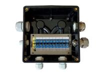 Коробка коммутационная усиленная Гранд "Аякс" IP67/IP66, СК10 мм2, винтовые крепления 