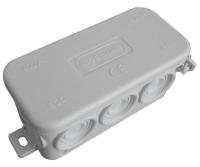 Коробка монтажная Коробка JBL090 90х42х40, 10 вых., IP55, серая (44055) 44055